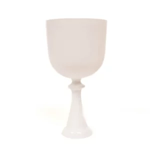 Graal en cristal blanc